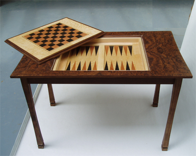 Walnut Games Table