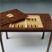 Walnut Games Table - open